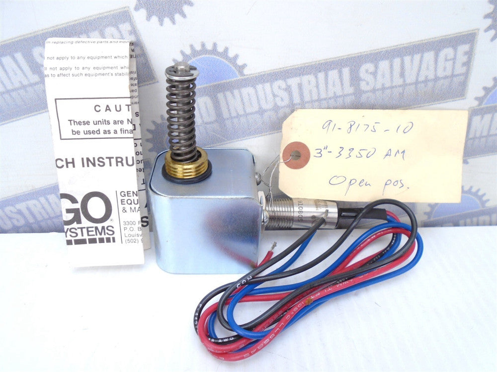  GO - 91-8175-10 - PROXIMITY SWITCH - 74-13528-A1 - 240 AC/250 DC - 3" OPEN POS