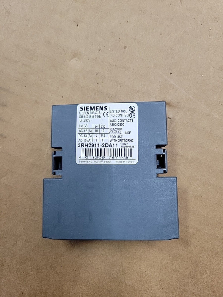 NEW SIEMENS 3RH2911-2DA11 / 3RH29112DA11