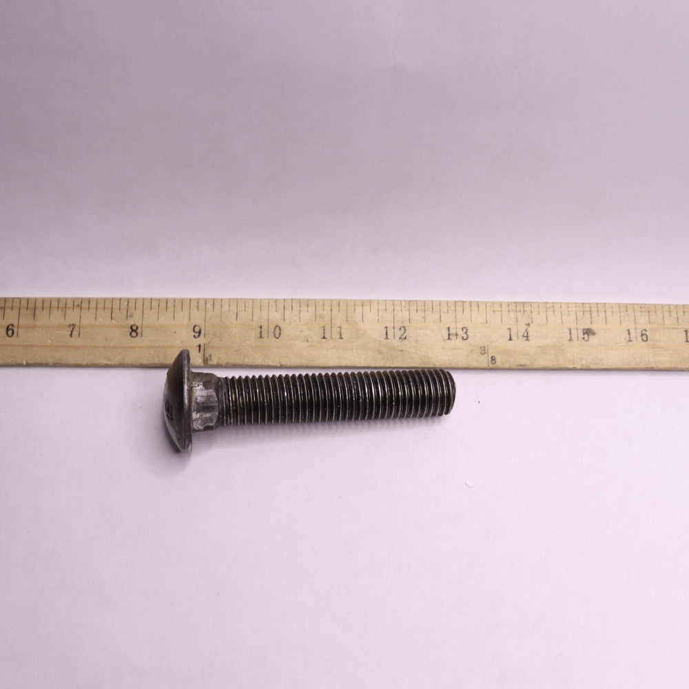 Carriage Bolt Zinc Plated Steel Grade A #10-24 x 4" 307A