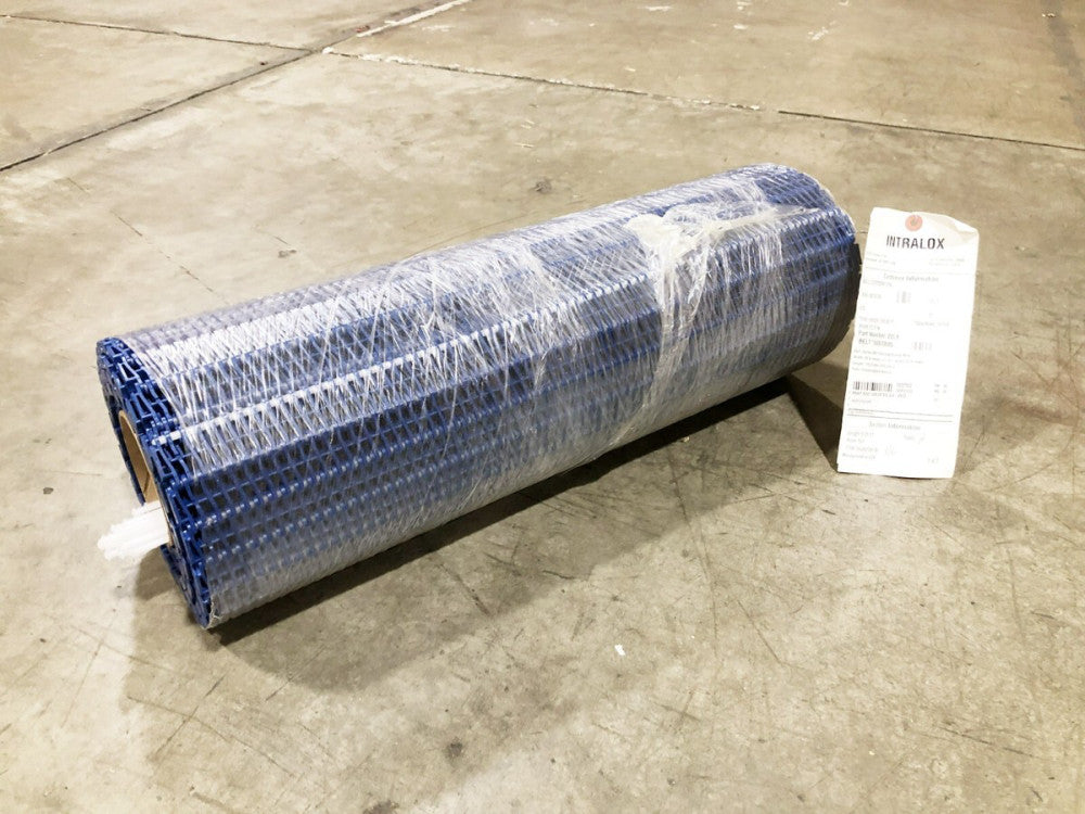 New Intralox 2281 Series 900 Flush Grid Acetal Blue Belt 23.8"W x 9.25FT.