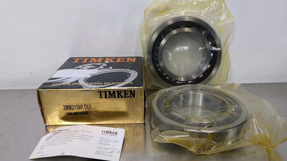 Timken 2MM215WI DUL Super Precision Bearing Set 75mm ID 130mm OD 25mm Wide 15...