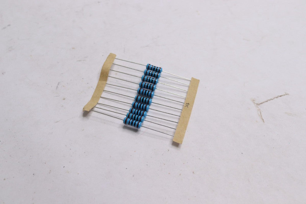 (10-Pk) Metal Film Resistor 1k Ohm 1/4W 1%  83-1012
