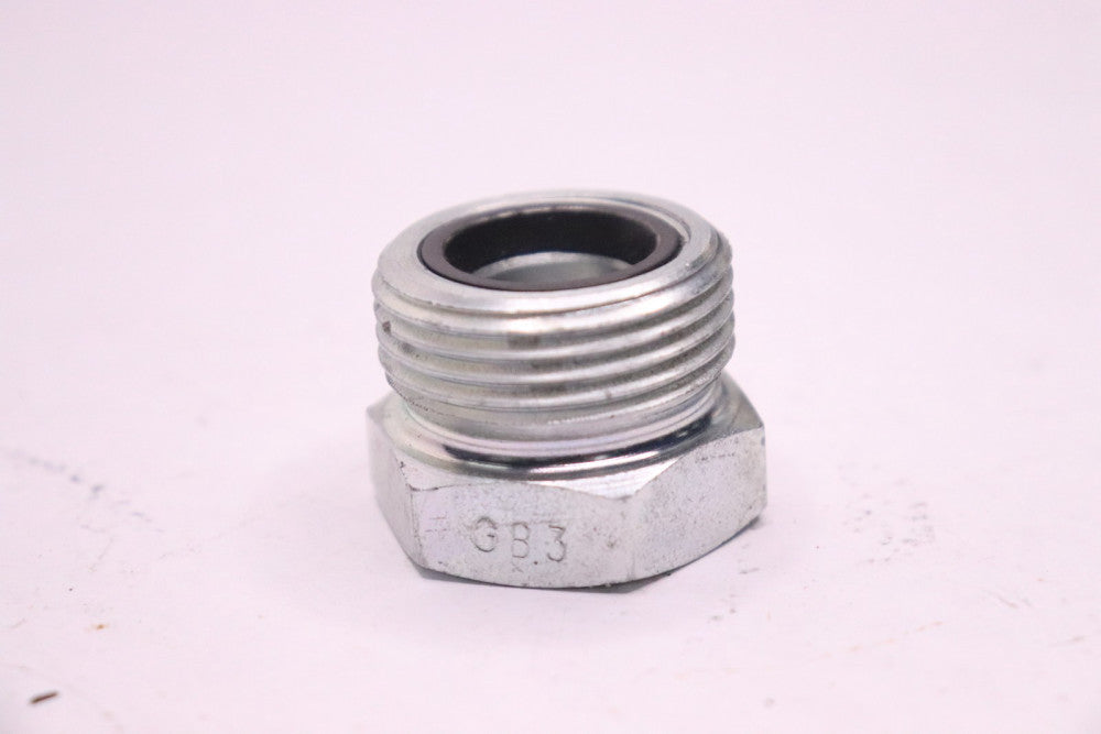 Dixon Female Spud GJ Boss Ground Joint Seal Plated Steel 1/2" GB3