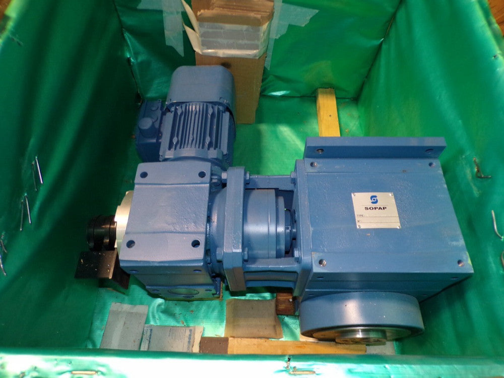 NEW SOPAP TA 125-2-300-3 ROTARY INDEXER TABLE 1.5 KW 460 VAC 