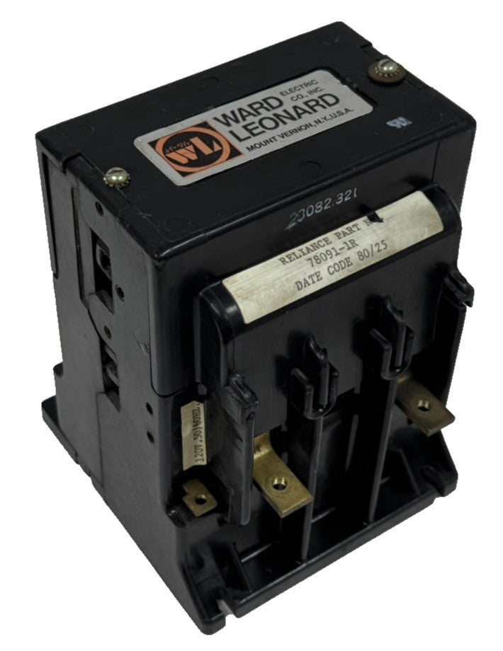 USED WARD LEONARD RDP2-11100 CONTACTOR 120V 50/60HZ 78091-1R
