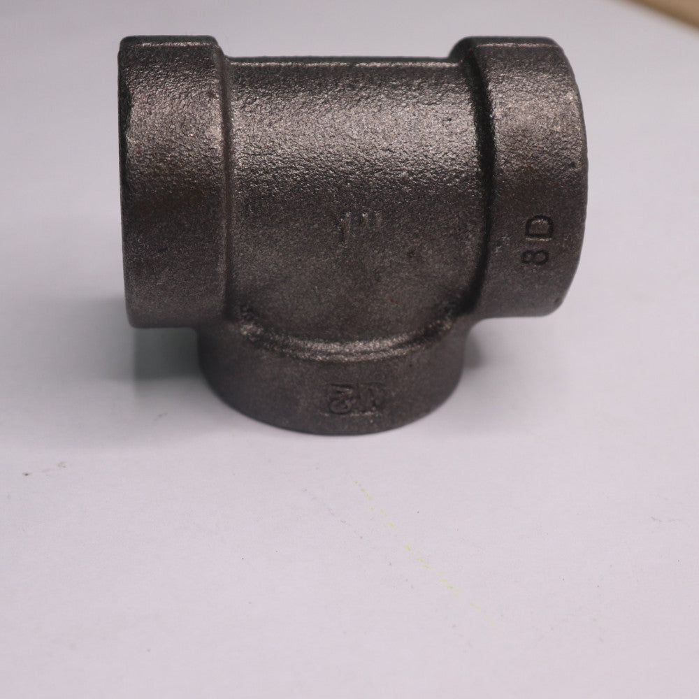 Anvil Tee Black Malleable Iron 1" x 1" x 1" 