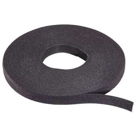 Rip-Tie W-75-Qrl-Bk Cable Tie Roll, 75 Ft L, Black, Nylon, Polyethylene, 50 Lb