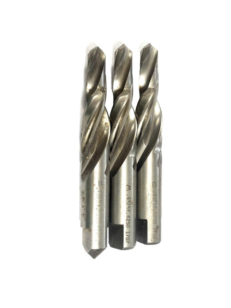 .4375 X .6250 #1702 PILOT DRILL BIT FLUTE LENGTH: 2-7/8" 2-FLUTE LOT OF 3