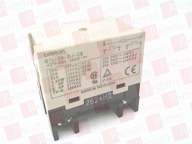 OMRON G7L-2A-BJ-CB DC24 / G7L2ABJCBDC24 (USED)