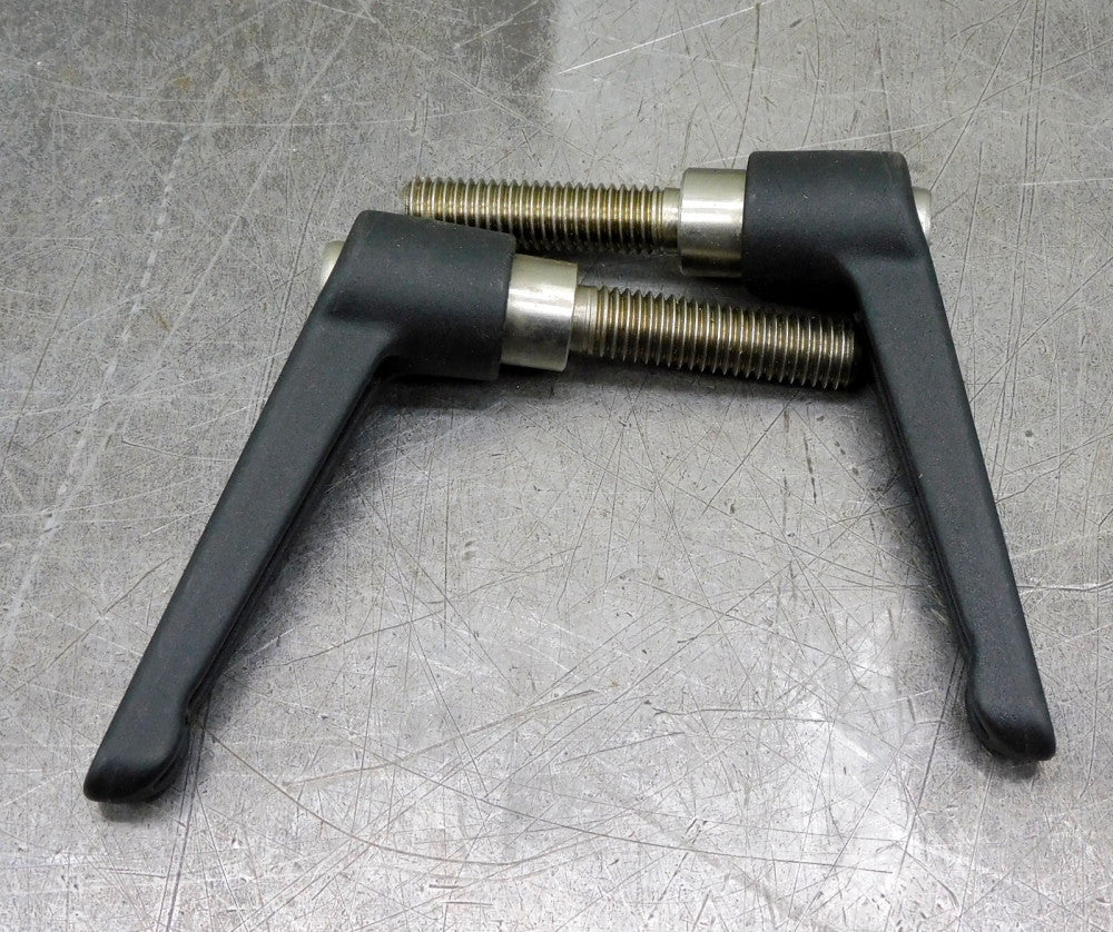Kipp KHF-110 Plastic Adjustable Handle 3.74" Inch Long 1/2-13 x 2.36" Lot of (2)