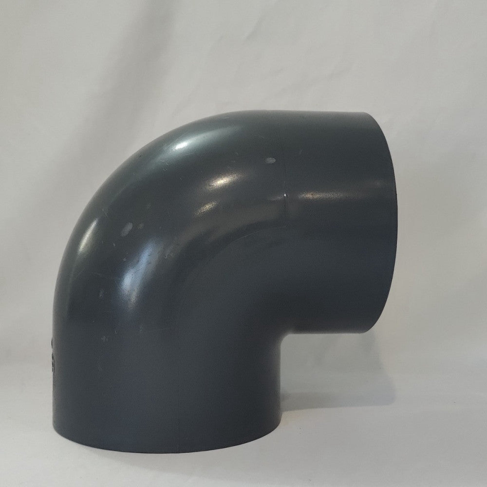 +GF+ Sch 80 PVC 6 Inch 90 Degree Elbow Socket Connect