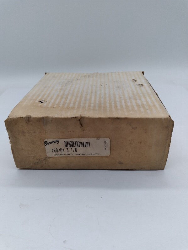 NEW Browning C8020X 3 1/8 Roller Chain Coupling Sprocket 3-1/8" Bore 