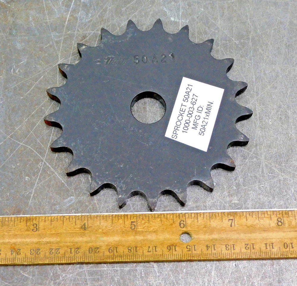 Martin 50A21 A-Plate Roller Chain Sprocket #50 21 Teeth 3/4" Bore