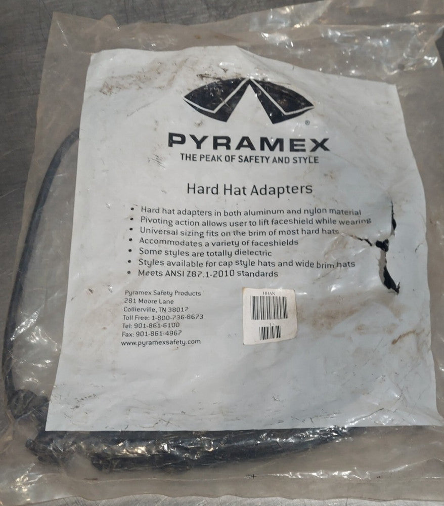 PYRAMEX HHAN Hard Hat Adaptor Headgear. Meets ANSI Z87 .1-2010 Standards