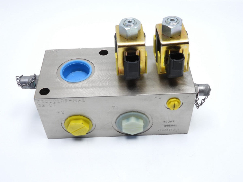 Hydraulic Valve Block G2000109-MA1 Getman Manifold Dump/ACC Shocrete Pump 39362