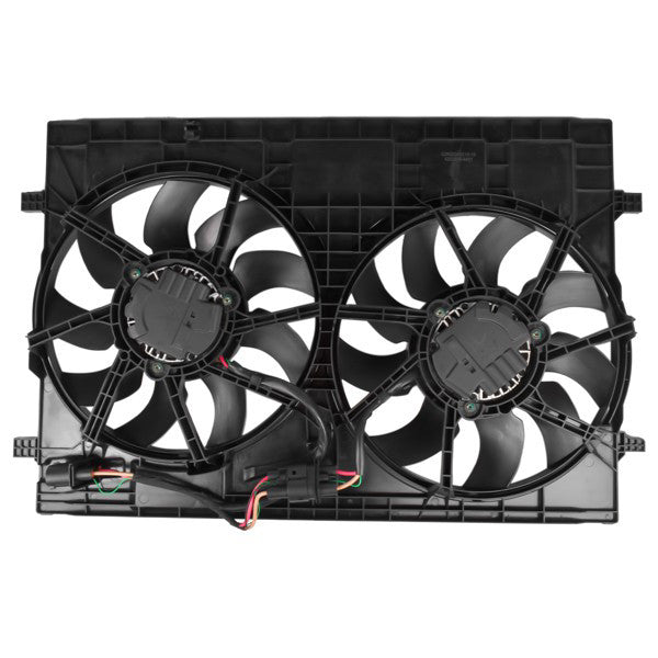 Radiator Fan Motor Assembly for VW Atlas Cross Sport 2020-2023 L4 2.0L 3.6L V6 3