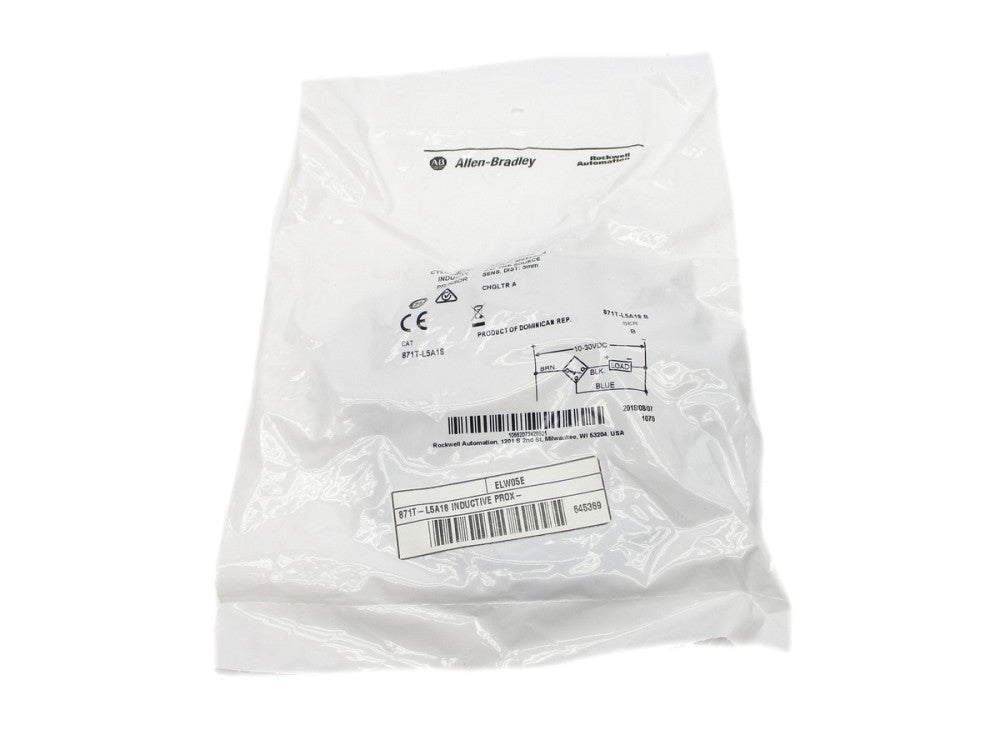 ALLEN BRADLEY 871T-L5A18 SER. B 10-30VDC NSMP