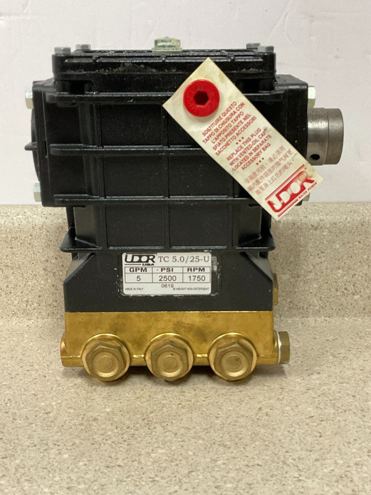 UDOR TC 5.0/25-U GPM 5, 2500psi, 1750RPM NEW