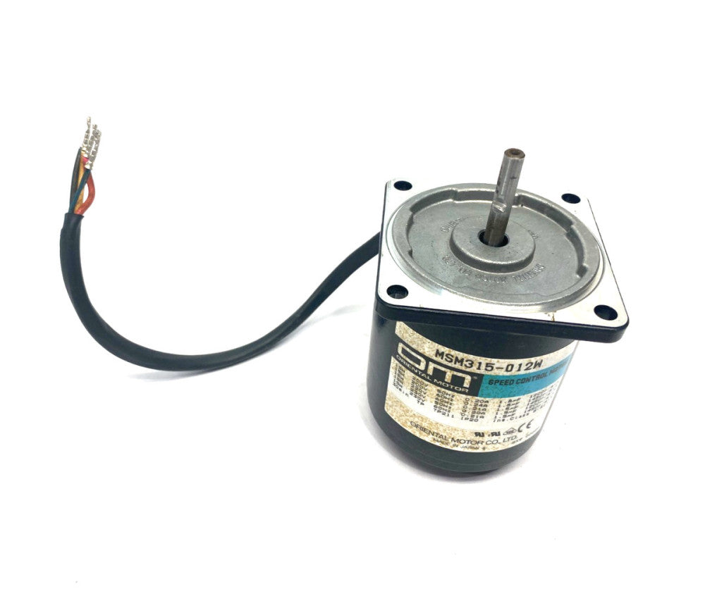 Oriental Motor MSM315-012W Speed Control Motor 200-230V 15W