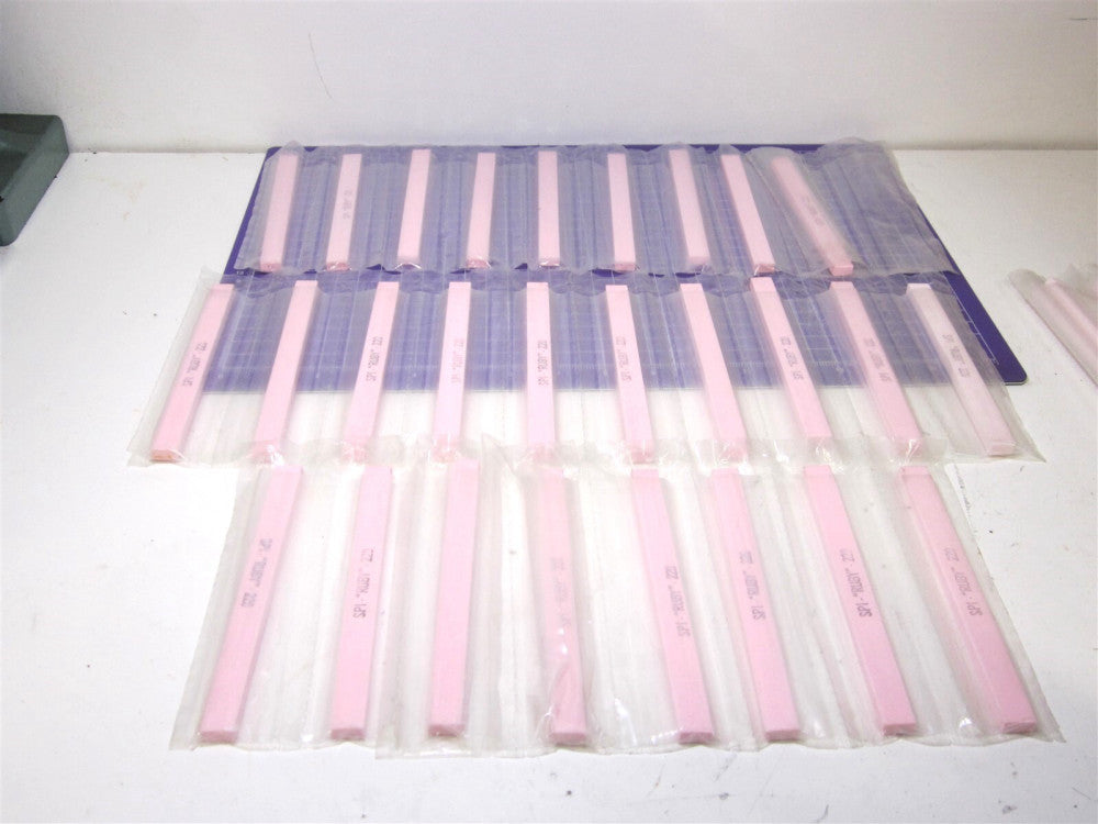 SPI ("RUBY 220") Rectangle Polishing Stones AO 6" OAL Qty: 27 Pcs.