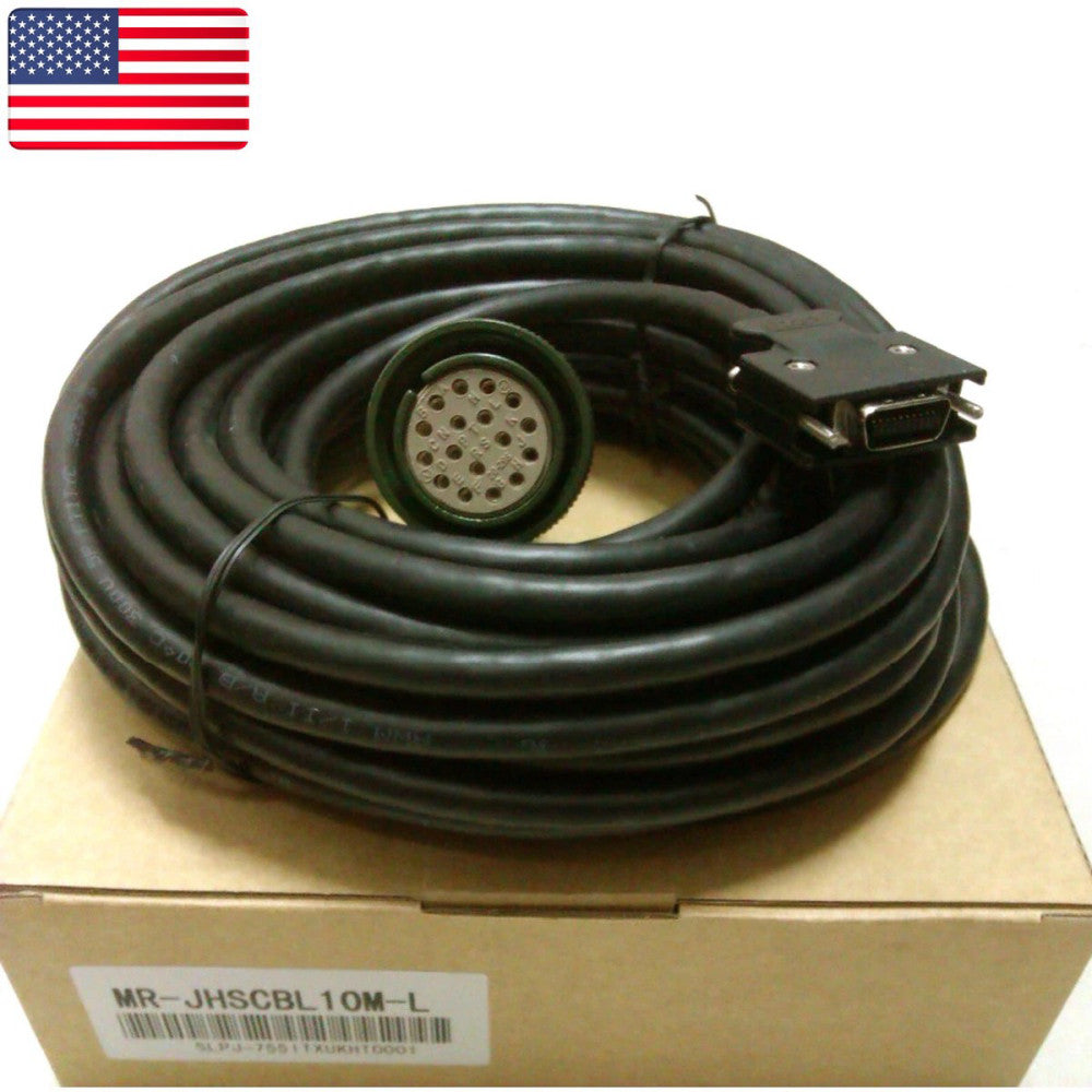 One Brand New MITSUBISHI MR-JHSCBL10M-L Connection Cable - US Stock