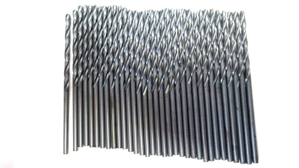 NEW (71205645) 5/64" x 1" x 2" 118° RH HSS Spiral Flute Jobber Drill - Lot of 33