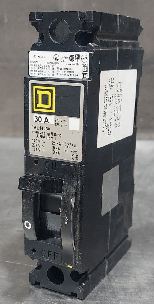 SQUARE D #FAL14030 30A 240V CIRCUIT BREAKER