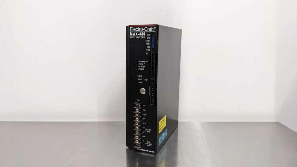 Electro-Craft MAX-430 Brush Servo Drive Ser F Reliance 9077-0666