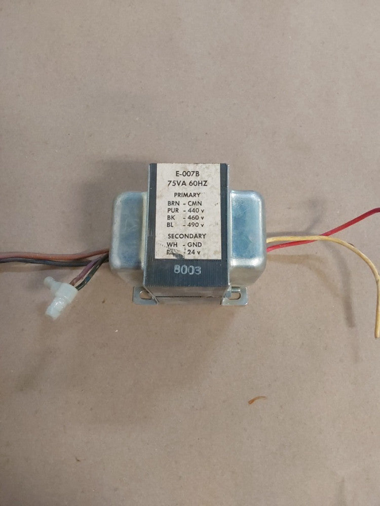 EMERSON HOBART-MEX TRANSFORMER E-007B 75VA 60Hz 
