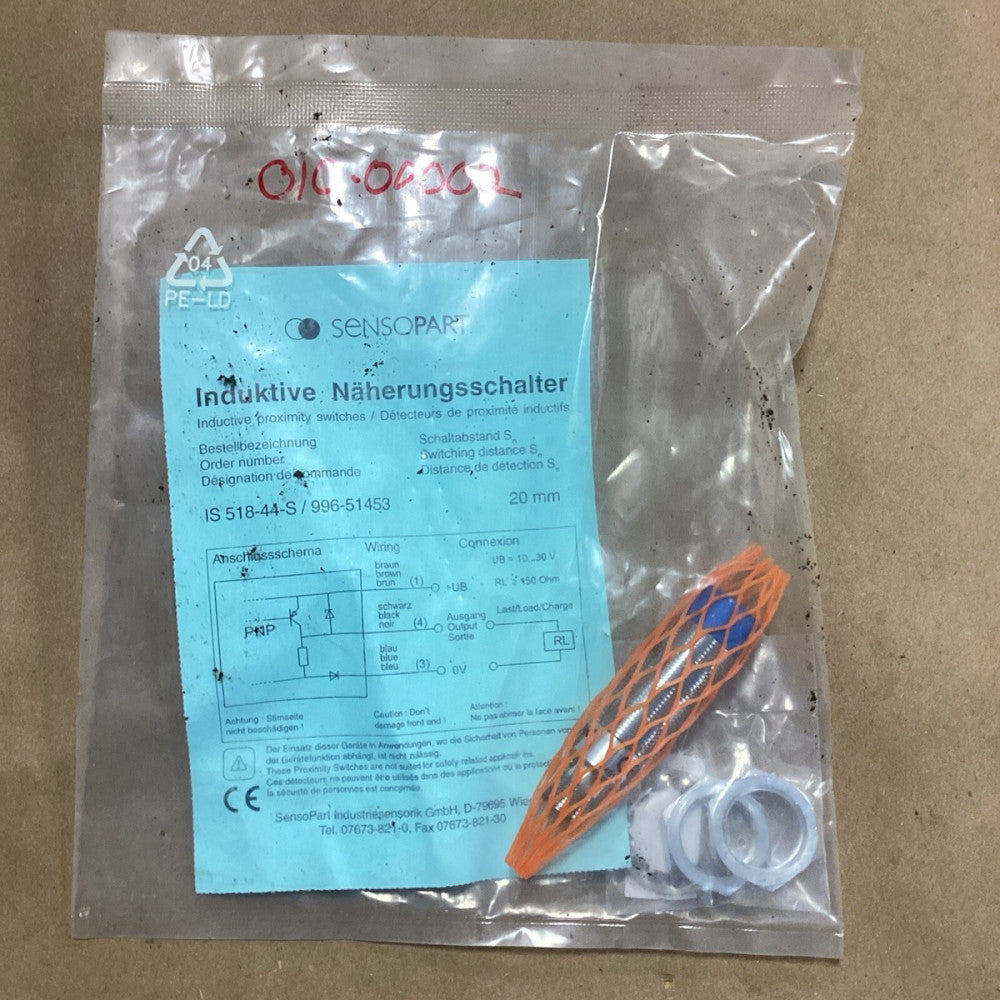 SENSOPART Inductive Proximity Sensor IS 518-44-S **SEALED** B76