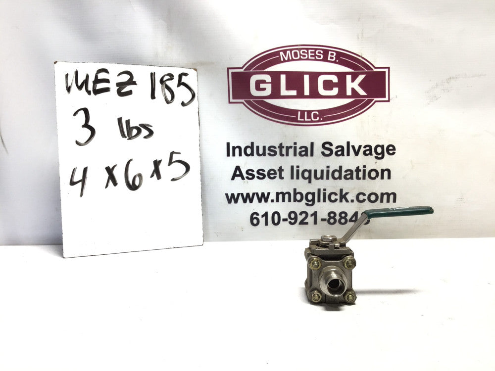 Parker Ball Valve SW68L-RT-V-SS 1/2" 2500 CWP