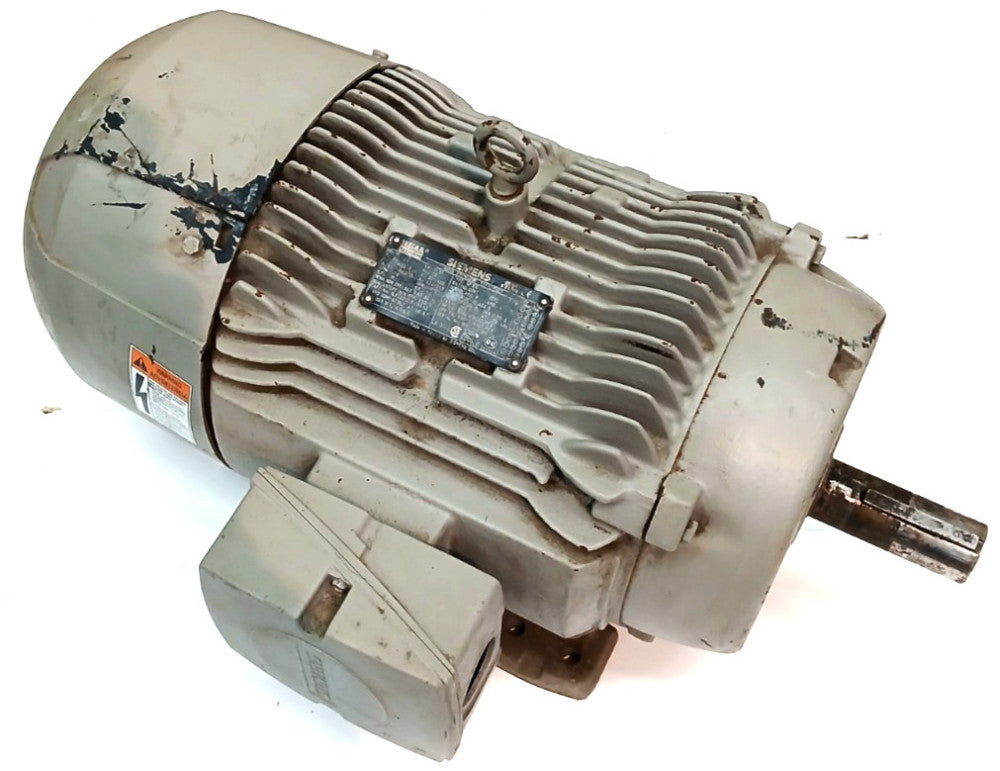 SIEMENS ELECTRIC MOTOR TYPE GP100 HP 15 HZ 60 208-230/460V 1770/1470 RPM