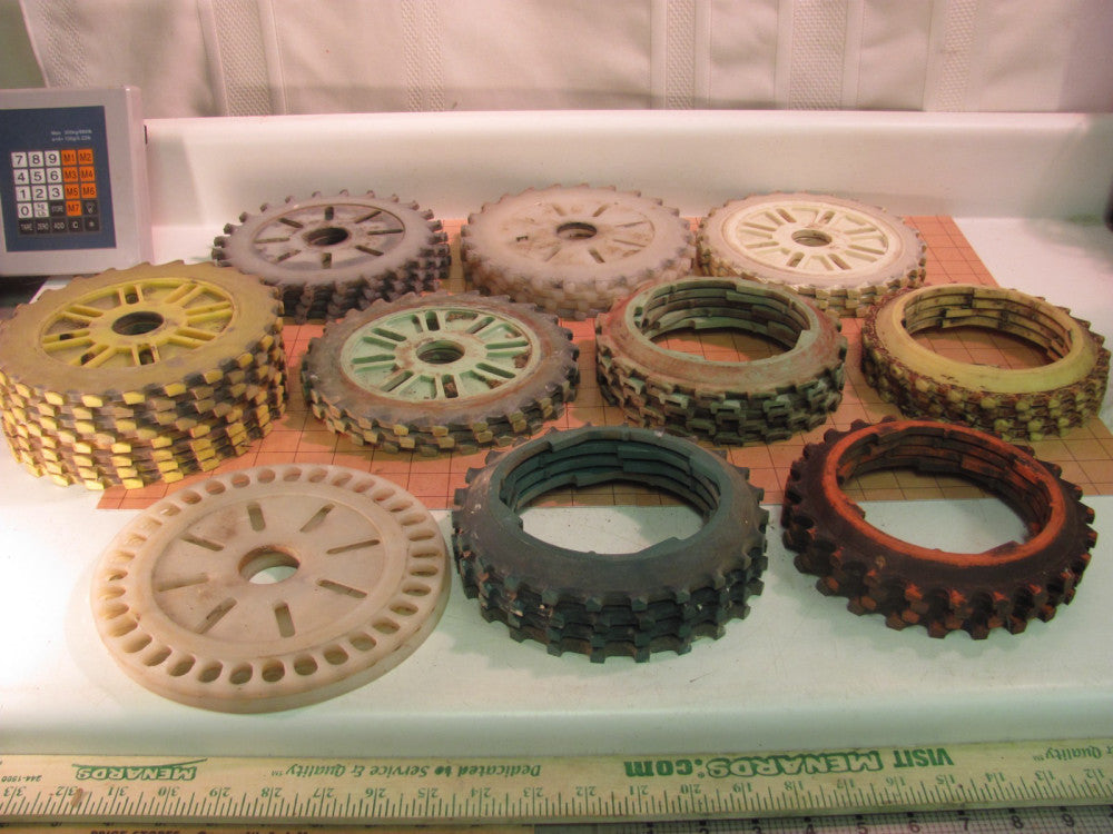 HUGE LOT Lustran & International Harvester Seed Planter Plates - B1-24 B11-24 B7