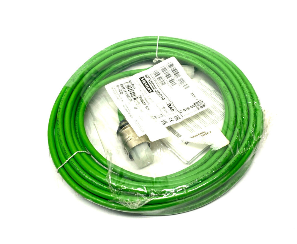 Siemens 6FX5002-2DC10-1BA0 SINAMICS Drive-Cliq Signal Cable Assembly
