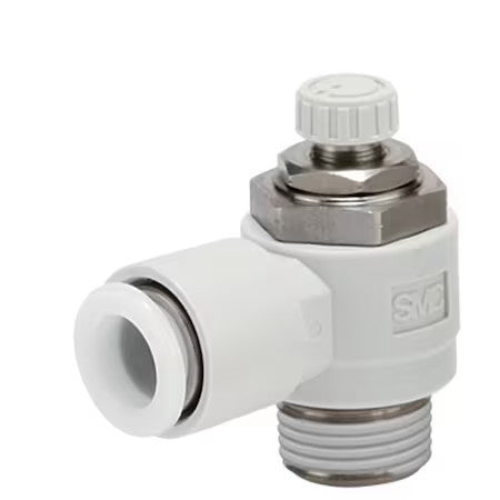 Smc As2201fg-N01-05S Speed Control Valve,3/16 In Tube,1/8 In