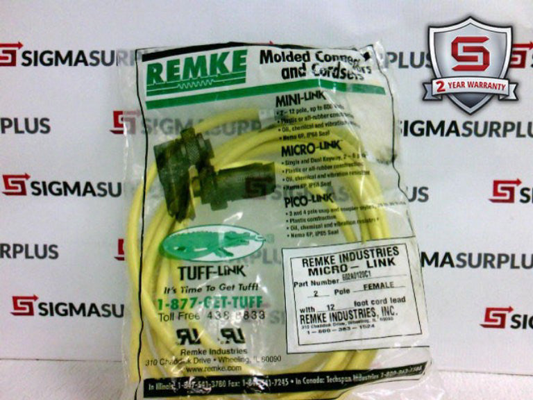 REMKE INDUSTRIES 602A0120C1 CONNECTOR