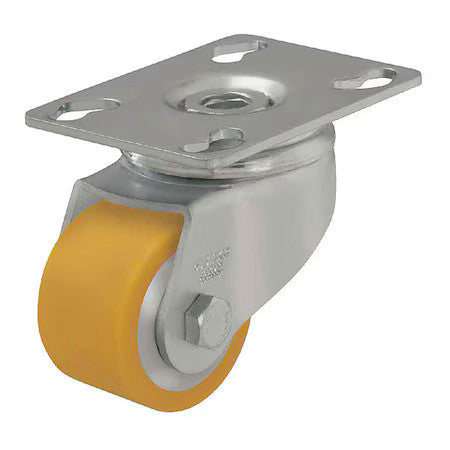Zoro Select Lkpa-Vsth 50K Plate Caster,Swivel,Polyurethane,2 7/8"H