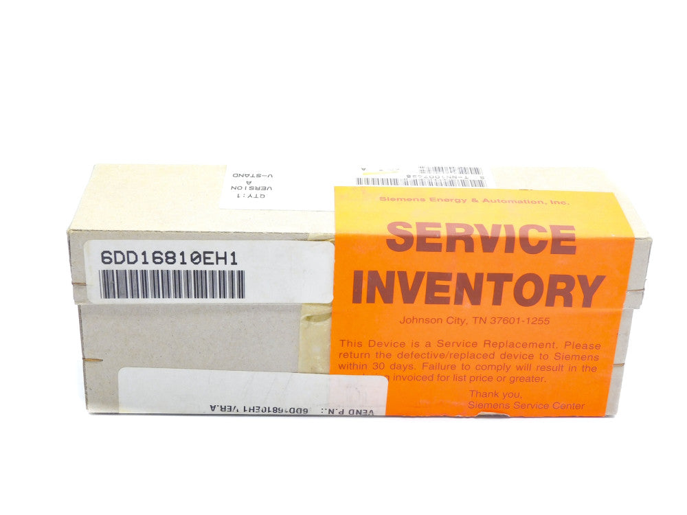 SIEMENS 6DD1681-0EH1 NSFS