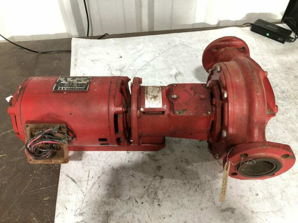 Bell & Gossett Size 60 2" CI 2HP In-Line Circulator Pump 1730RPM 3PH 40GPM
