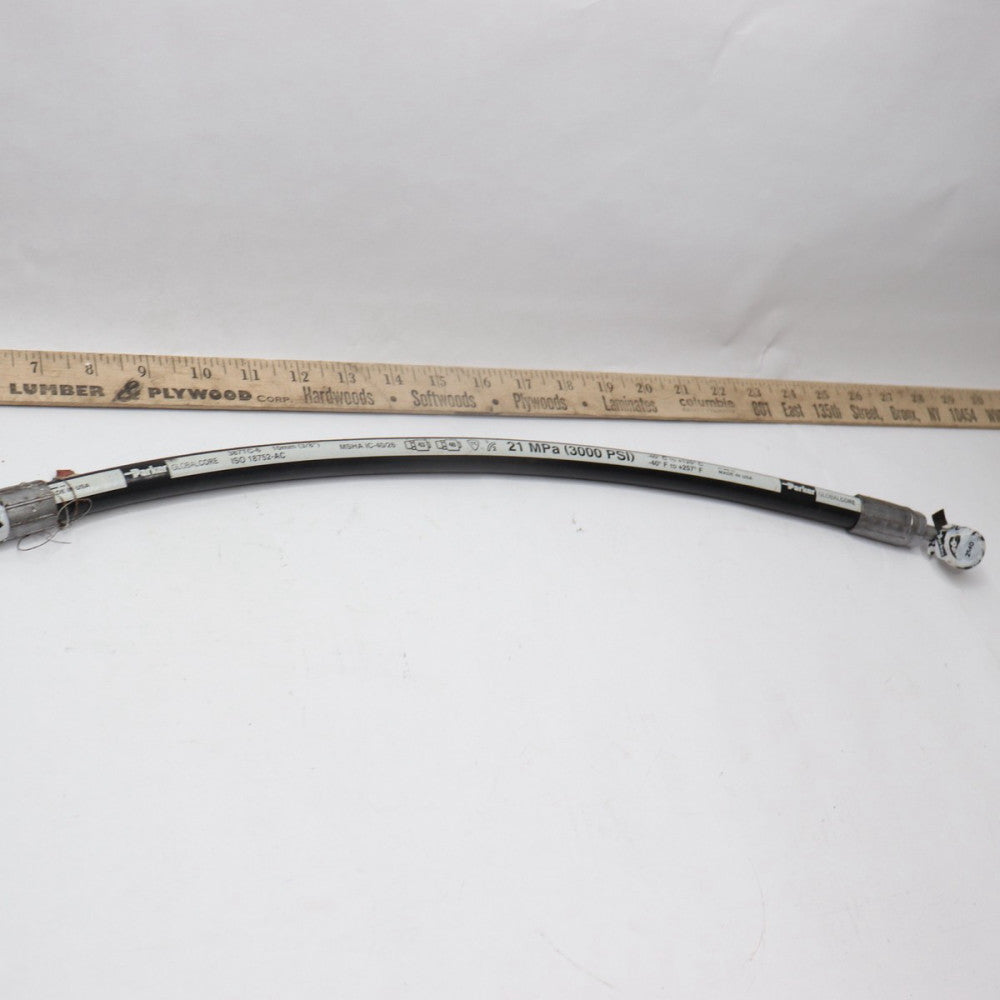 Parker Hydraulic Constant Working Pressure Hose 3000 PSI 22-1/4" Long