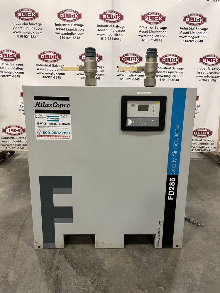 2016 Atlas Copco FD285 Refrigerated Compressed Air Dryer