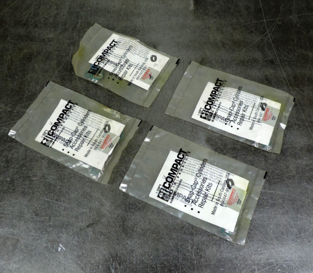 Compact Air Products RKV34 Snap-Cap Cylinders Repair Kit Lot of  Four (4)