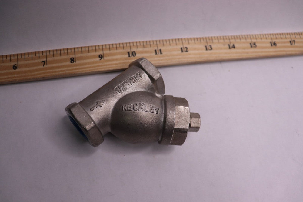 Stainless Steel Y-Strainer #600 1/2" NPT SSSB7