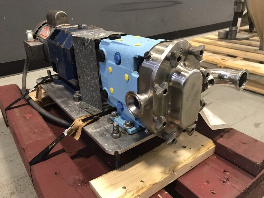 WAUKESHA 015 ROTARY POSITIVE DISPLACEMENT PUMP 1/2HP 1Ph 115V