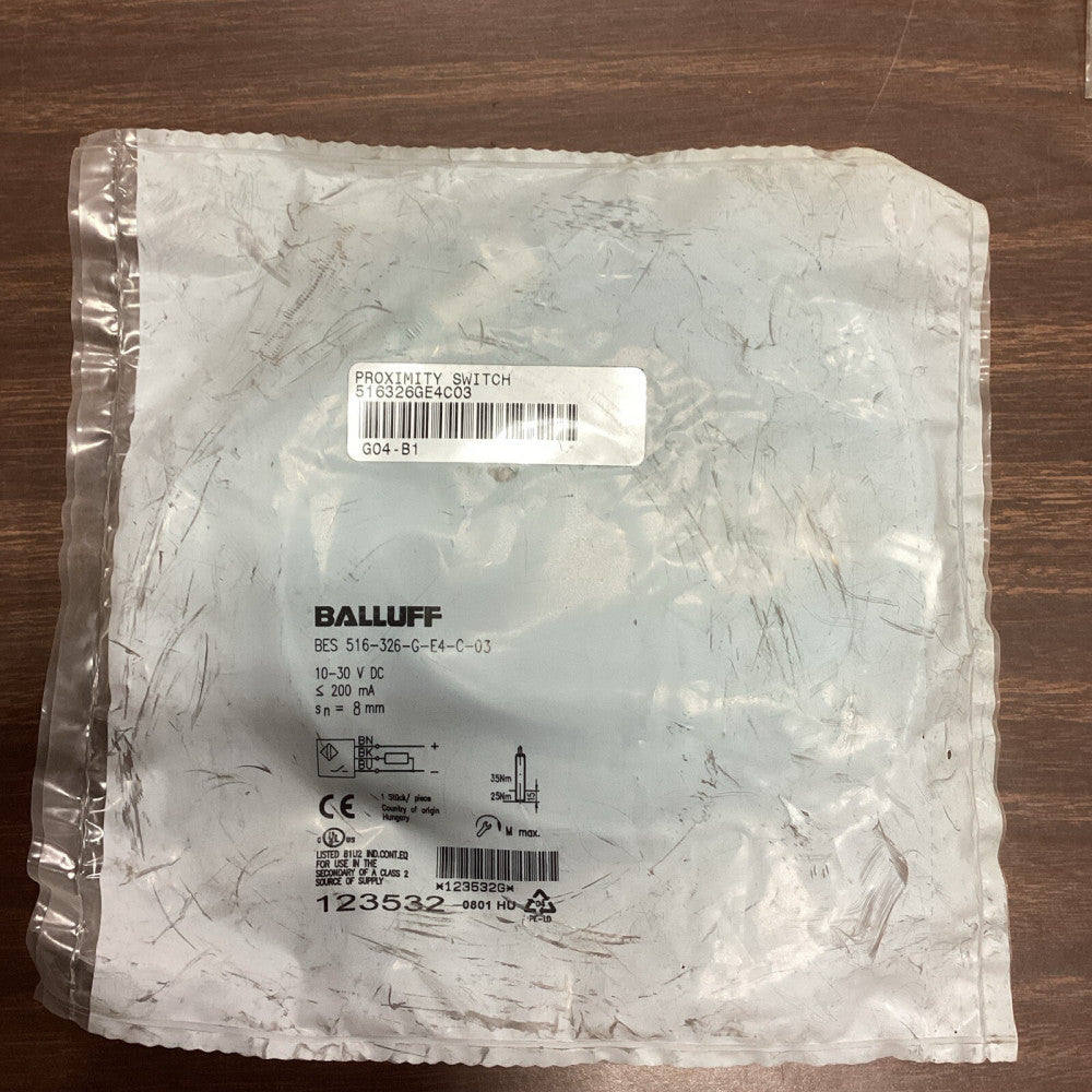 BALLUFF BES 516-326-G-E4-C-03 Proximity Switch