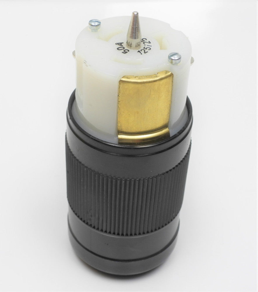 Marinco 50A 250V Male Turn & Pull  3-Phase 480V 3P4W Locking Connector