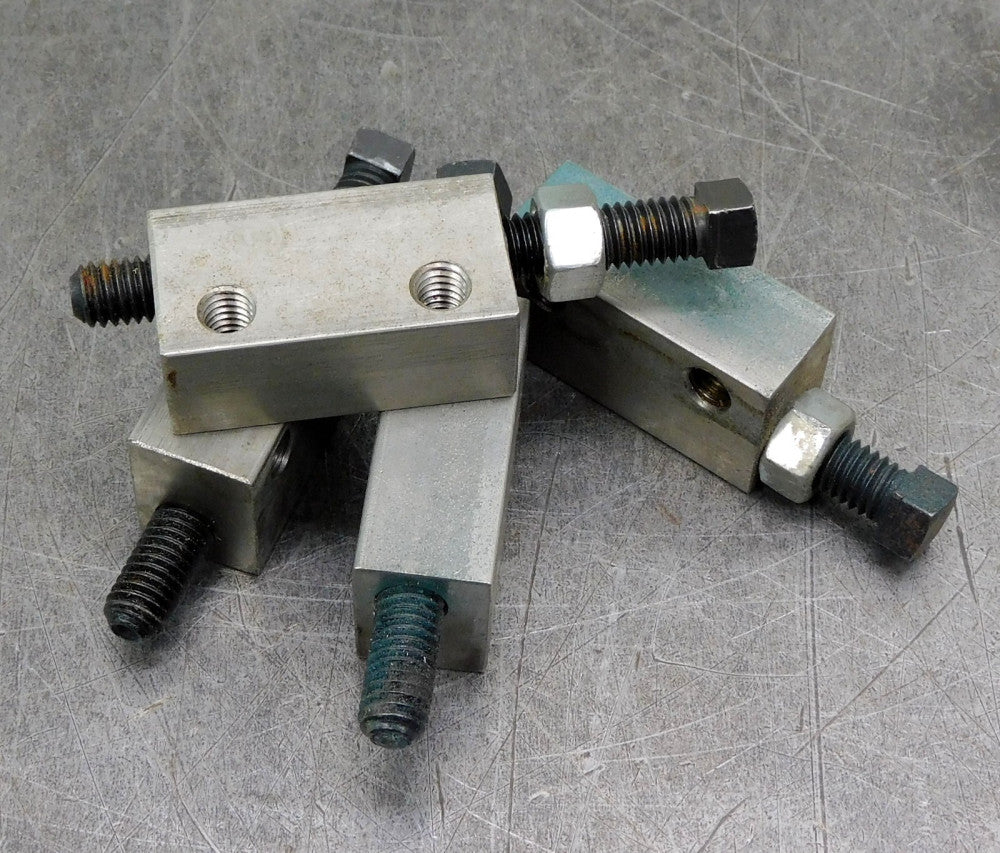 Conveyor Adjustment Set Bolt Stop Bolt Set Screw Chain Sprocket Lot of Four (4)