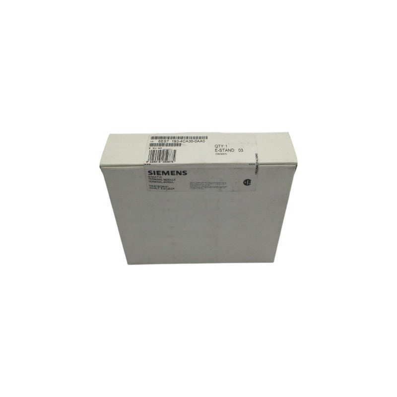 SIEMENS 6ES7193-4CA30-0AA0 (PKG OF 5) (WH) NSFS