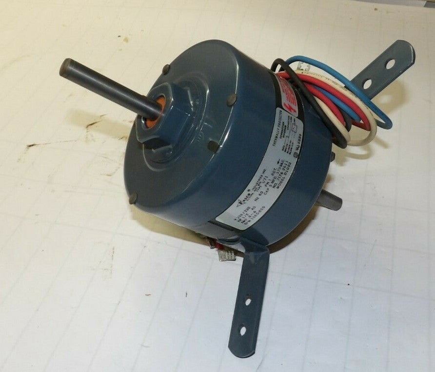 NEW FASCO 1/8 HP PSC DOUBLE SHAFT HVAC MOTOR 208/230 V 1Ø 1080-855 RPM D1002