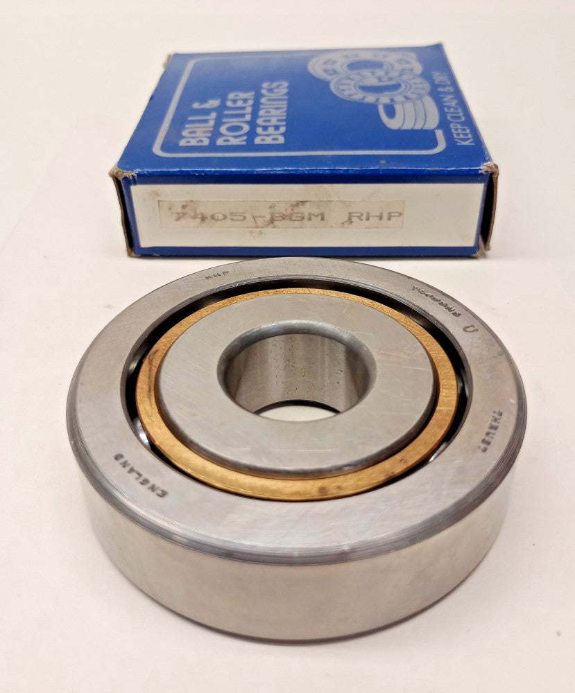 RHP 7405BGM Angular Contact Ball Bearing 25x80x21mm ref# 7405B/7405BMB/7405BMBU